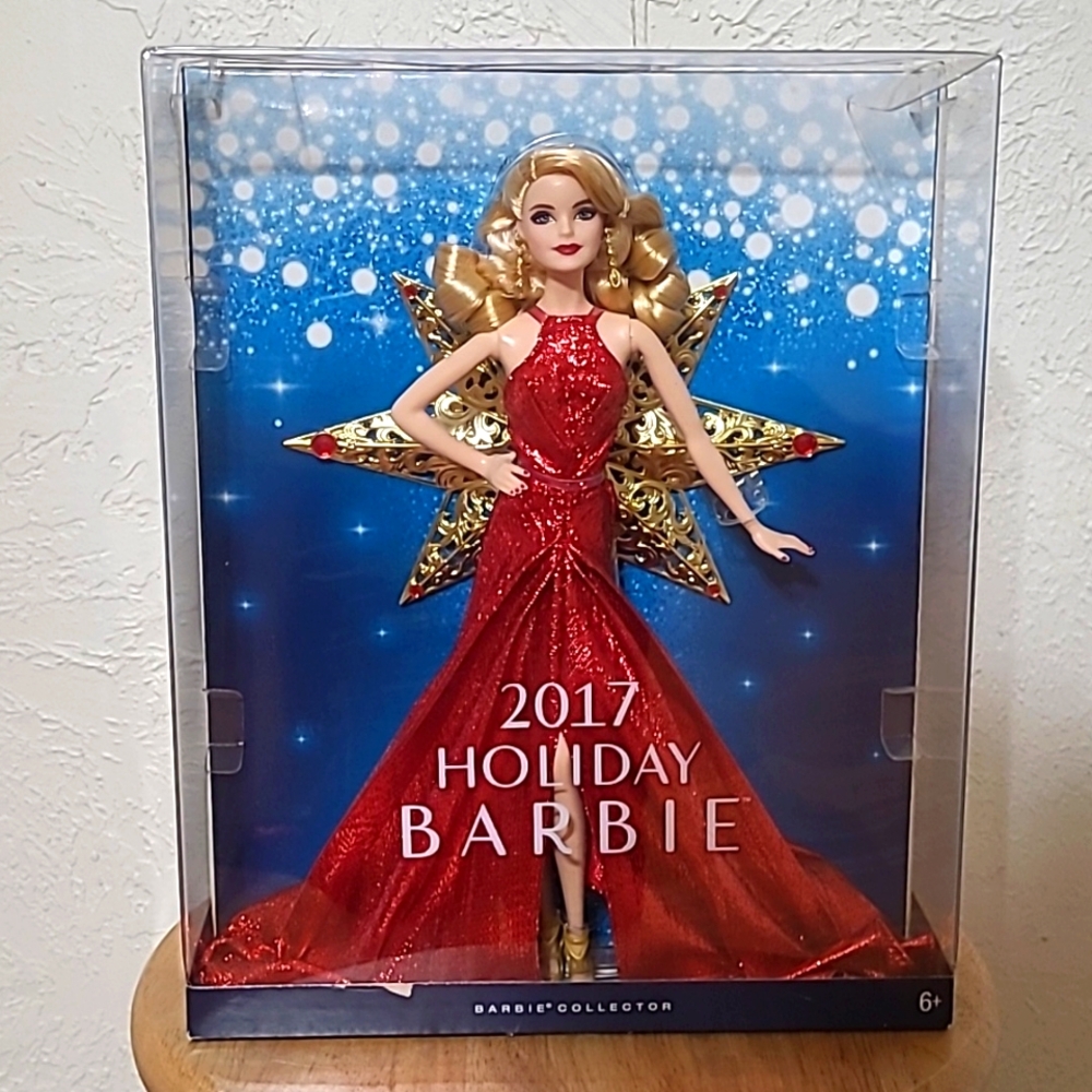 MNIB Mattel 2017 Holiday Barbie